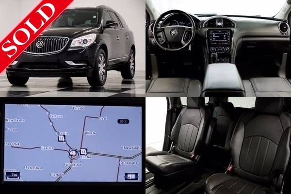 *HEATED LEATHER - CAMERA* Black 2017 Buick Enclave 7 PASSENGER SUV -... for sale in Clinton, AR