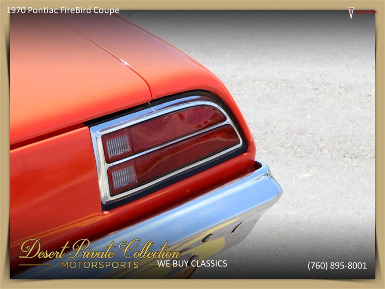 1970 Pontiac Firebird for sale in Palm Desert , CA – photo 32