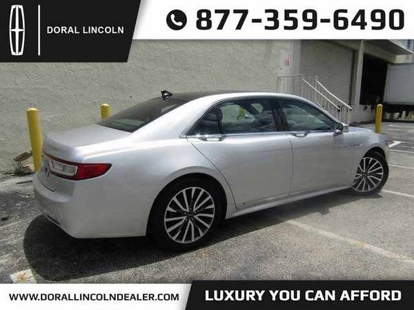 2019 Lincoln Continental Select Quality Vehicle Financing Available for sale in Miami, FL – photo 2
