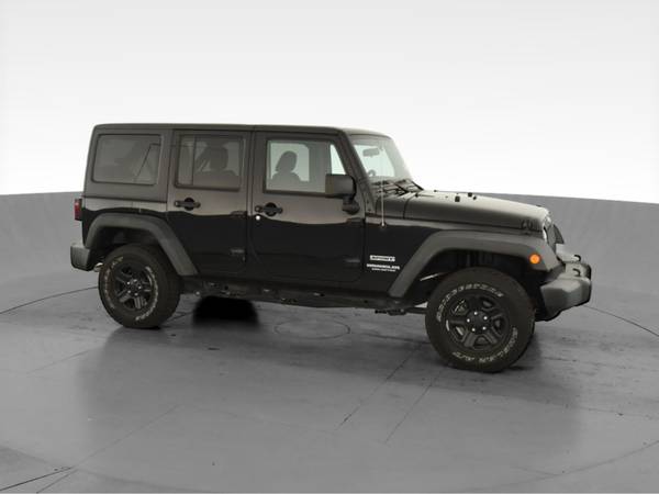 2017 Jeep Wrangler Unlimited Sport S Sport Utility 4D suv Black for sale in Colorado Springs, CO – photo 14