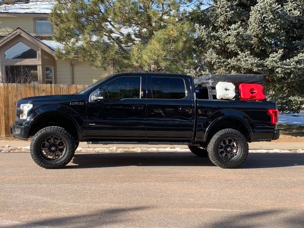 2016 Ford F150 Lariat SuperCrew lifted for sale in Littleton, CO – photo 8