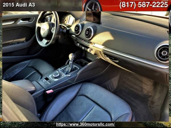 2015 AUDI A3 4dr SEDAN FWD 1 8T PREMIUM PLUS with Aluminum Style for sale in Fort Worth, TX – photo 6