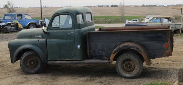 1950 Dodge 1/2 Ton 5 Window Pickup Low Miles Clean Title! - cars &... for sale in Pella, IA – photo 4