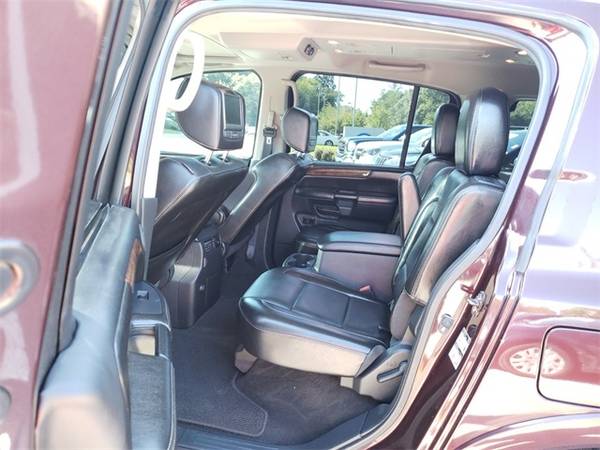 2013 Nissan Armada Platinum suv Midnight Garnet for sale in Fayetteville, AR – photo 6