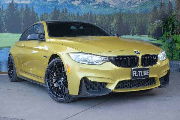 2017 BMW M4 Competition coupe Austin Yellow Metallic for sale in Glendale, CA – photo 3