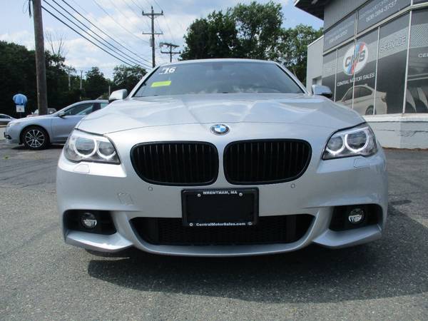 2016 *BMW* *5 Series* *535i xDrive* Glacier Silver M for sale in Wrentham, MA – photo 7