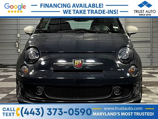 2018 Fiat 500 Abarth 5-Speed Manual Sport Hatchback for sale in Sykesville, MD – photo 3