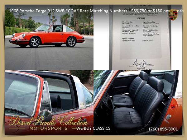 1970 Porsche 911 out law Carrera RS Tribute Coupe with a GREAT COLOR... for sale in Palm Desert, WI – photo 17