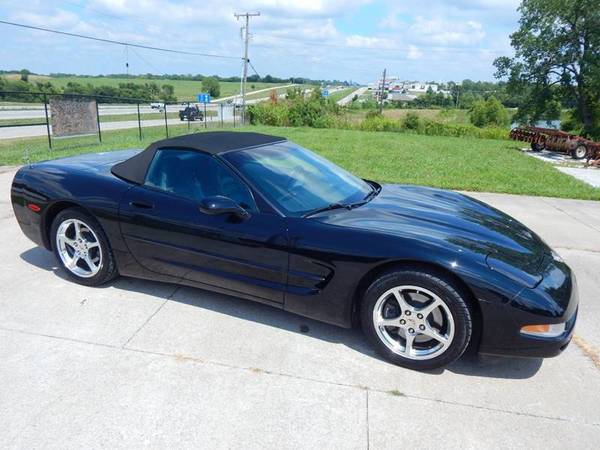 2003 *Chevrolet* *Corvette* *2dr Convertible* BLACK for sale in Oak Grove, MO – photo 5