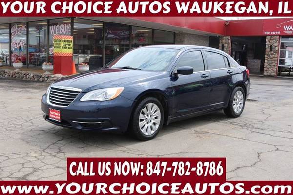 2013 *CHRYSLER*200 LX*4CYLINDER GAS SAVER CD KEYLESS GOOD TIRES 560976 for sale in WAUKEGAN, IL