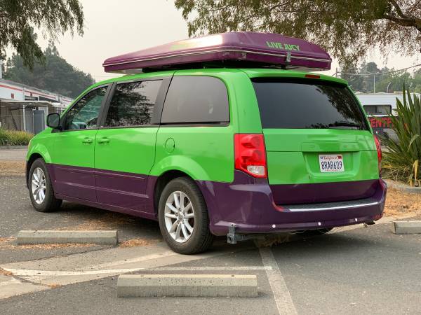 2013 Dodge Caravan SXT Camper Van Mini Mobile Home RV W/Roof Tent -... for sale in Walnut Creek, CA – photo 10