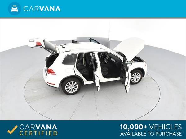 2012 VW Volkswagen Touareg VR6 Sport SUV 4D suv WHITE - FINANCE ONLINE for sale in Baltimore, MD – photo 14