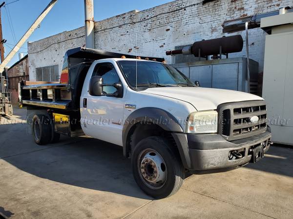 2005 FORD F550 DUMP TRUCK - - by dealer - vehicle for sale in Los Angeles, CA – photo 3