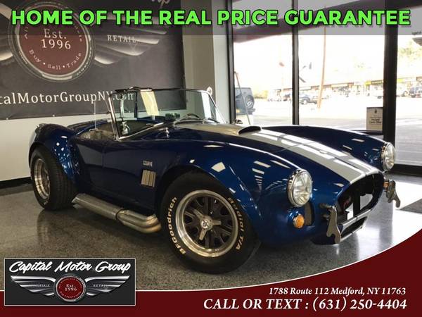 Look What Just Came In! A 1966 AC Cobra with only 10, 500 Mile-Long for sale in Medford, NY