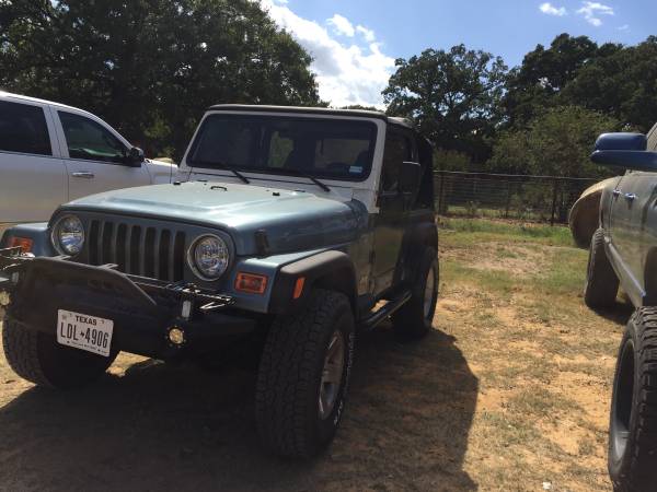98 Jeep Wrangler TJ 4X4 for sale in Crowley, TX – photo 2