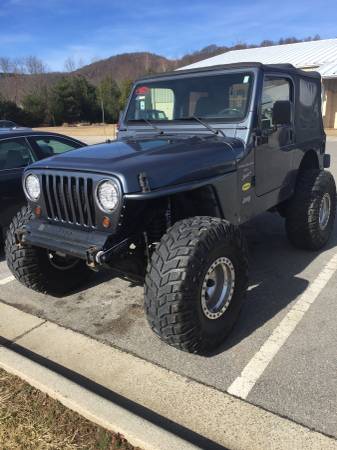 01 Jeep Wrangler TJ - Lifted on 37's for sale in Sparta , NC – photo 3