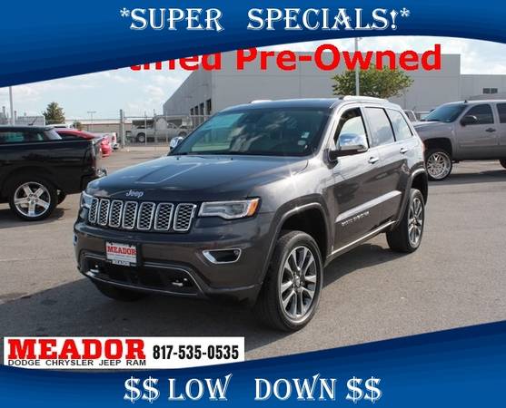 2017 Jeep Grand Cherokee Overland - Closeout Sale! for sale in Burleson, TX