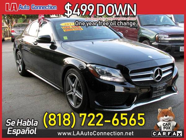 2017 Mercedes-Benz C 300 FOR ONLY - - by dealer for sale in Van Nuys, CA – photo 4