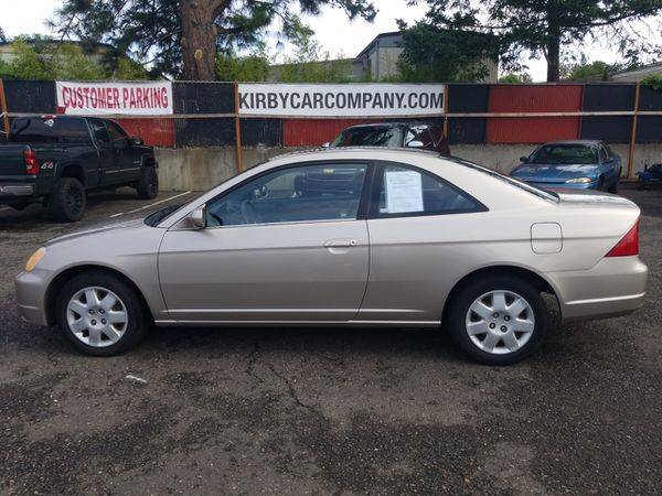 2002 Honda Civic EX Coupe Auto! Moon Roof! Clean Title! 35mpg! CALL for sale in Portland, OR – photo 8