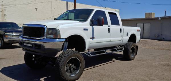 2004 FORD F-350 LIFTED CREW CAB 4X4 DIESEL 118,000 MILES F350 for sale in Phoenix, AZ