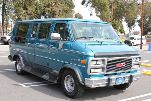 Low 39K Handicap GMC Rally Wagon 2500 wheelchair access mobility van for sale in Torrance, CA – photo 9