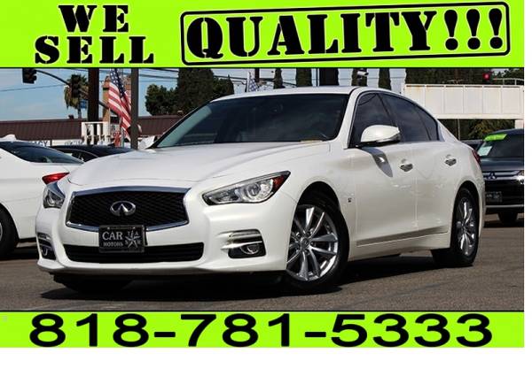 2014 INFINITI Q50 PREMIUM **$0 - $500 DOWN. *BAD CREDIT CHARGE OFF BK* for sale in North Hollywood, CA