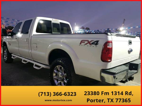 2013 Ford F350 Super Duty Crew Cab - Financing Available! for sale in Porter, TX – photo 4