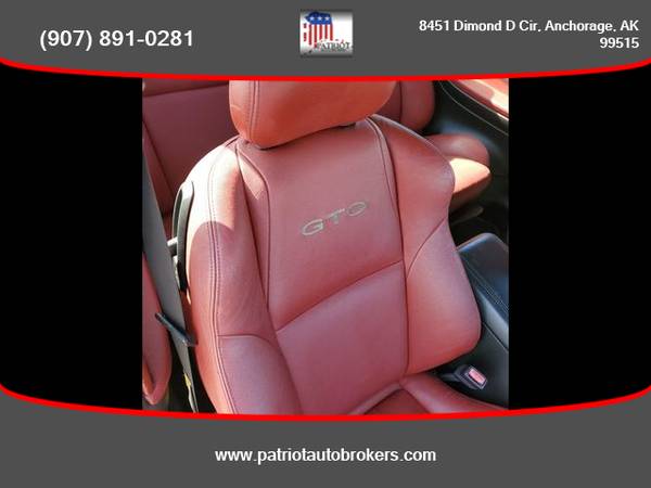 2006/Pontiac/GTO/RWD - PATRIOT AUTO BROKERS for sale in Anchorage, AK – photo 15
