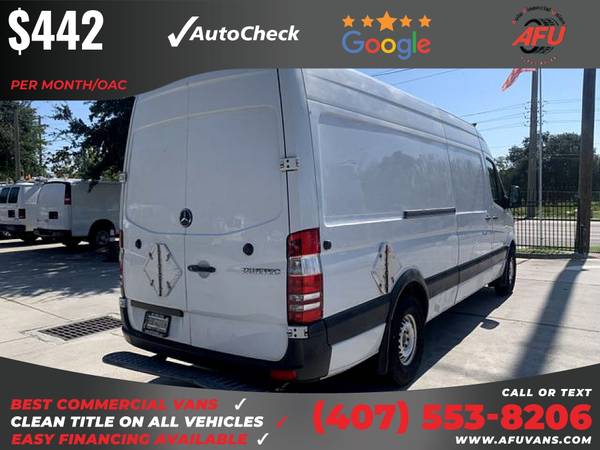 442/mo - 2012 Mercedes-Benz Sprinter 2500 Cargo Extended w170 w 170 for sale in Kissimmee, FL – photo 5