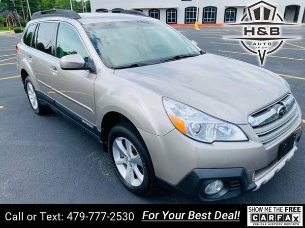 2014 Subaru Outback 3.6R Limited AWD 4dr Wagon wagon Silver for sale in Fayetteville, AR