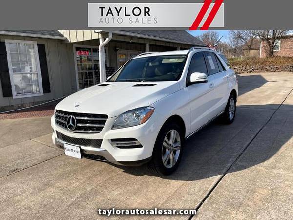 2014 Mercedes-Benz M-Class 4MATIC 4dr ML 350 suv WHITE - cars & for sale in Springdale, MO