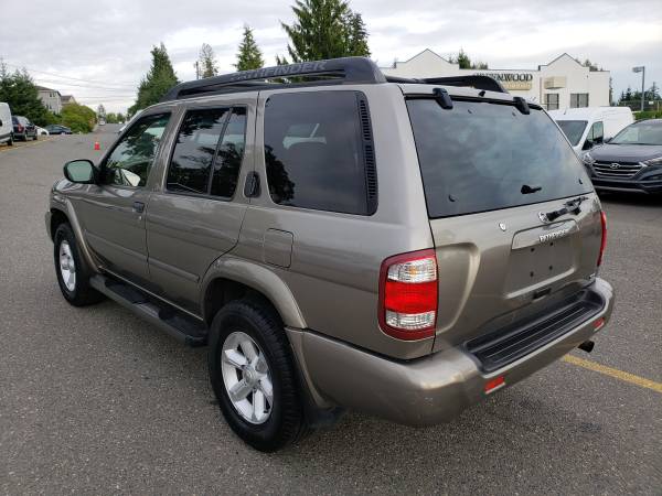 2004 Nissan Pathfinder SE 4X4 Automatic SUV for sale in Lynnwood, WA – photo 3