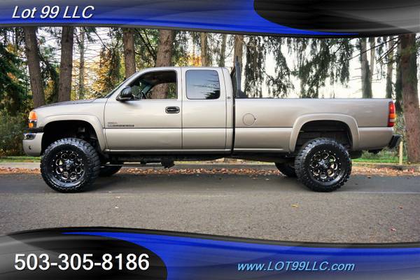 2003 *GMC* *2500* *SIERRA* 6.6L DURAMAX LIFTED 18 FUEL NEW 35S LONG BE for sale in Milwaukie, OR