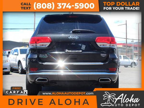 2014 Jeep Grand Cherokee Summit Sport Utility 4D 4 D 4-D for only for sale in Honolulu, HI – photo 5