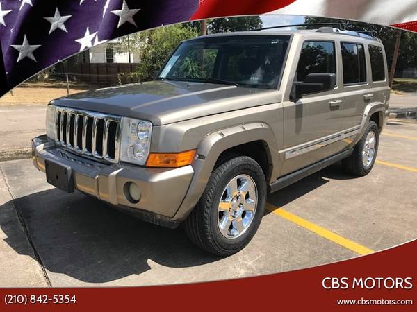 2006 JEEP COMMANDER LIMITED for sale in San Antonio, TX