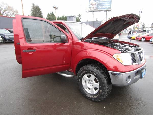 2007 Nissan Frontier 2WD Crew Cab SWB Auto BURGANDY 2 OWNER SO for sale in Milwaukie, OR – photo 23