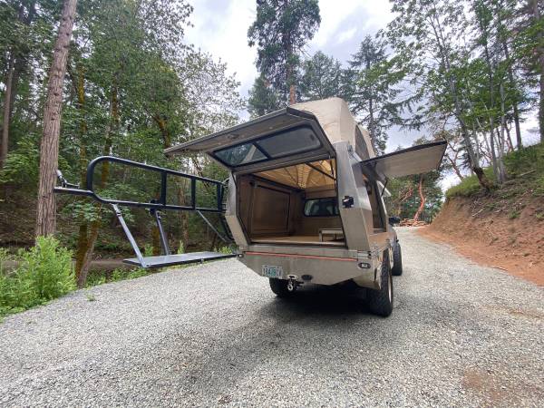 95 Tacoma Custom Aluminum Flatbed UTE FlipPac Camper for sale in Talent, OR – photo 13