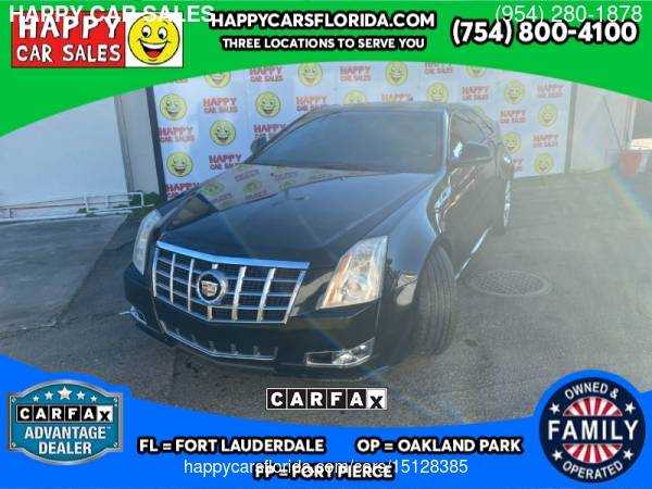 2012 Cadillac CTS Coupe 2dr Cpe Premium RWD - - by for sale in Fort Lauderdale, FL