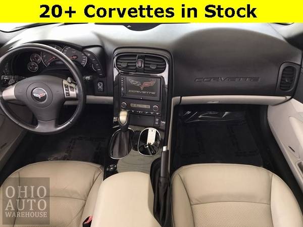 2008 Chevrolet Corvette Convertible 6 2L V8 Navigation Clean Carfax for sale in Canton, OH – photo 21