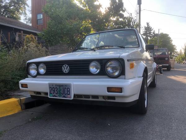 1989 VW cabriolet runs and drives great for sale in Corvallis, OR – photo 3