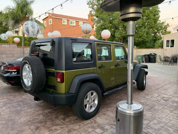 2007 JEEP WRANGLER JKU 2 W/D CLEAN TITLE RESCUE GREEN ALL OEM for sale in Burbank, CA – photo 11