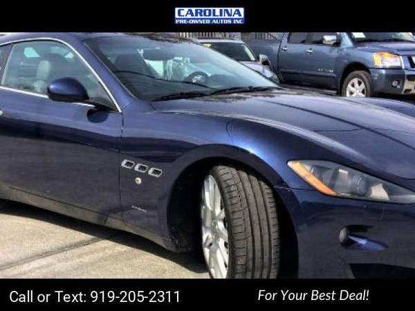 2009 Maserati GranTurismo coupe 32, 995 - - by dealer for sale in Durham, NC