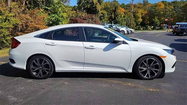 2019 Honda Civic Sport sedan White - - by dealer for sale in Stanhope, NJ – photo 9