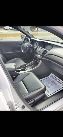 2017 White Honda Accord EX-L for sale in Rosedale, NY – photo 4