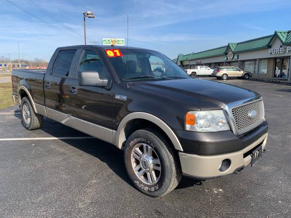 2007 Ford F150 Lariat 4dr Super Crew 4X4 V8 for sale in Carbondale, IL