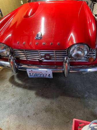Classic TR4 Sports Car for sale in Blaine, WA – photo 14