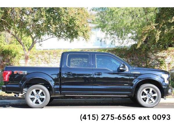 2016 Ford F150 F150 F 150 F-150 truck Lariat 4D SuperCrew (Black) for sale in Brentwood, CA – photo 8