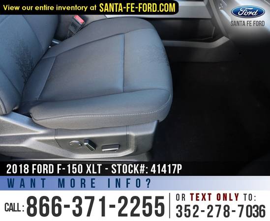 2018 FORD F150 XLT 4WD Ecoboost, Bedliner, Touchscreen for sale in Alachua, FL – photo 21