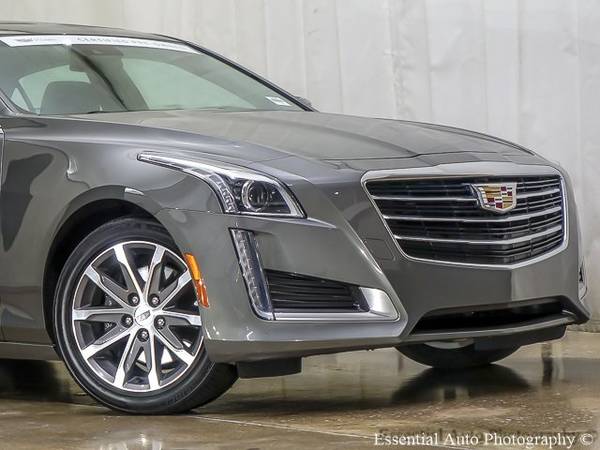 2016 Caddy Cadillac CTS 2.0L Turbo Luxury sedan Gray for sale in Tinley Park, IL – photo 2