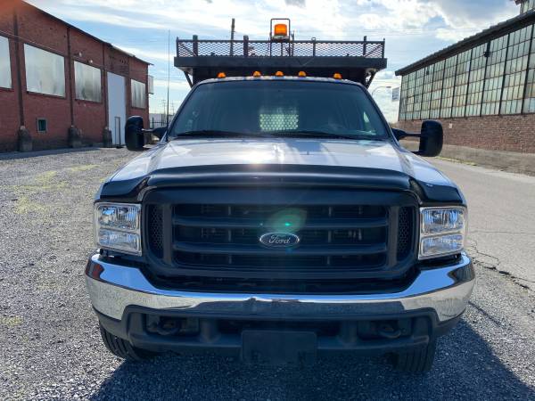 2001 Ford F-550 Crew Cab 7 3L Powerstroke Stakebody Flatbed Truck for sale in Lebanon, PA – photo 8
